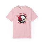 House Wife Til Death Do Us Part - Rose Skull Tee