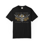 House Wife Til Death Do Us Part - Winged Skull Tee
